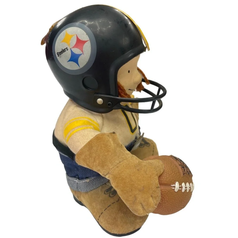 RARE 1983 NFL Huddles‎ Tudor Games Pittsburgh Steelers Football Player figure